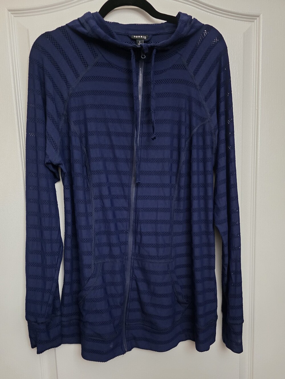EUC Torrid athletic Zip Up Sweatshirt